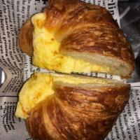 Bacon and Egg and Cheese Croissant · 