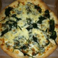 Ultimate Spinach Pizza · 