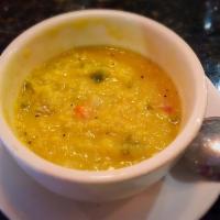 Red Lentil Vegetable Soup · 
