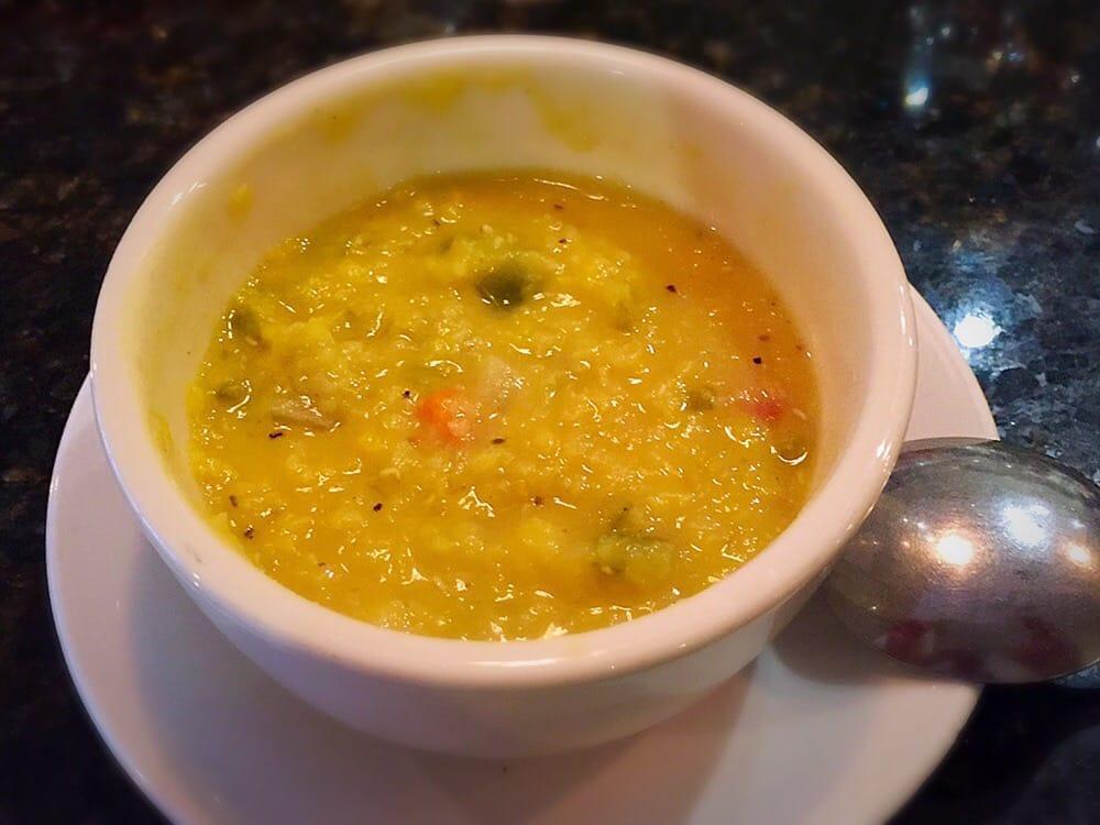 Red Lentil Vegetable Soup · 
