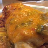 Carne Adovada Burrito · 