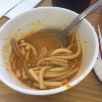 Fideo · Noodle soup. 