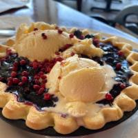 Blueberry Skillet Pie for 2 · 