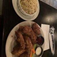 Southern Fried Chicken Dinner Meal · 