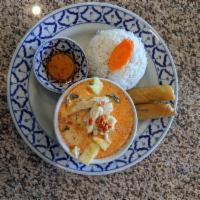 Fresh Pineapple Curry Lunch Special · 