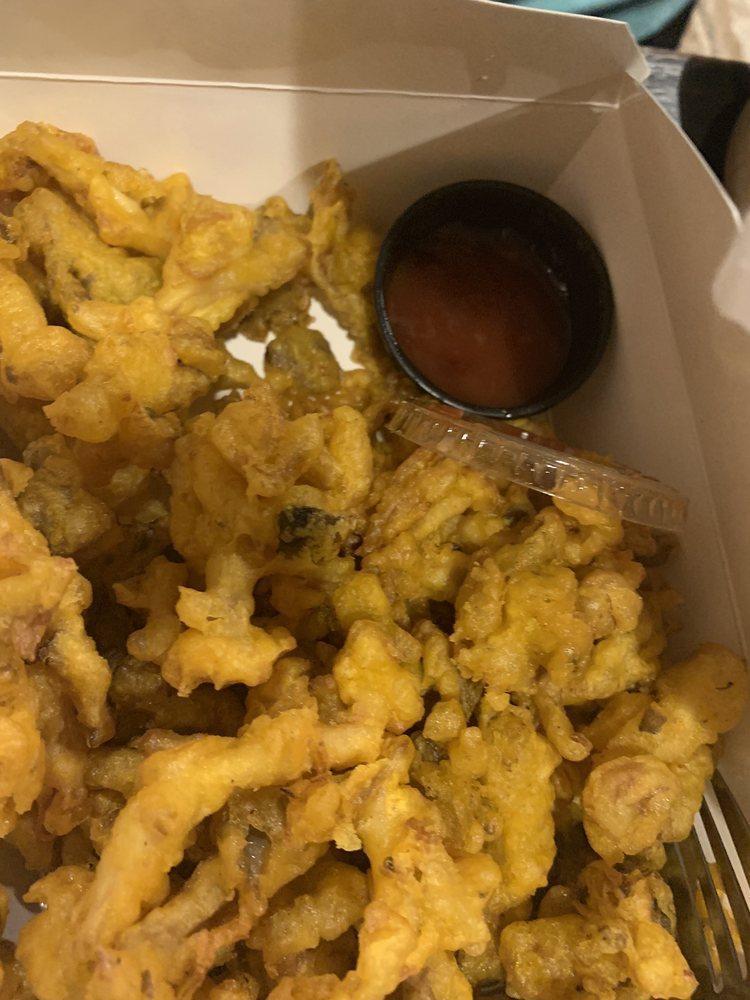 Fried Oyster Mushrooms · 