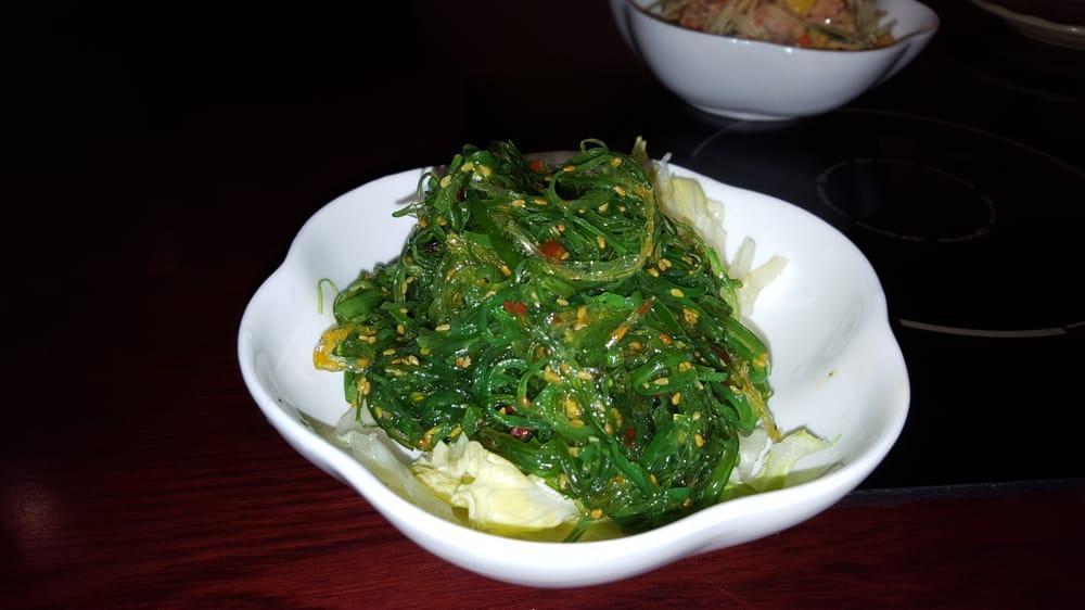 Seaweed Salad · Seaweed marinated in sesame oil.