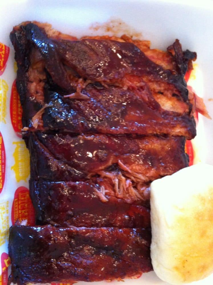 Pork Ribs · Our tender ribs are slow-smoked and feature Dickey's Rib Rub and Sweet Sauce