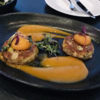 Mango Chili Paneer · It does not come with the mango sphere in take-out. Paneer Tikki with mango and chili sauce....