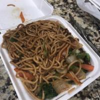 Chow Mein · Choice of chicken, beef or pork. Substitute pan fried noodles for an additional charge.