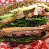Club Sandwich · Most favorite - Club sandwich on wheat bread, chipotle dressing, Turkey breast, smoked bacon...