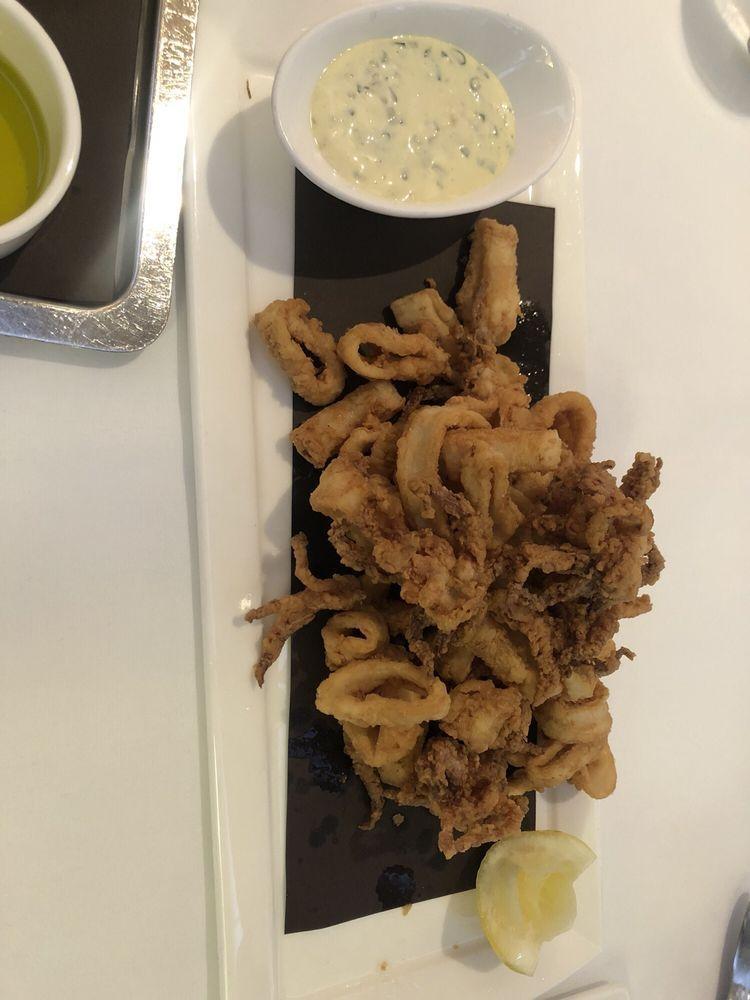 Crispy Fried Calamari · 