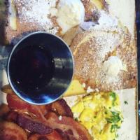 French Toast Bacon & Eggs · 