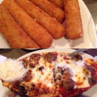 The Den's Special Baked Spaghetti · 