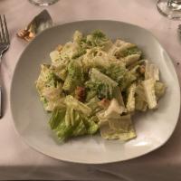 Caesar Salad · Romaine lettuce and croutons with caesar dressing.