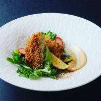 Fried Dungeness Crab Cake · 