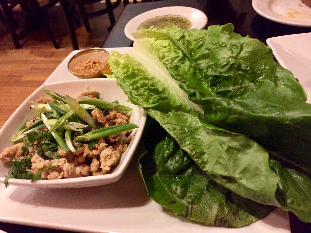 Thai Chicken Lettuce Wraps · 