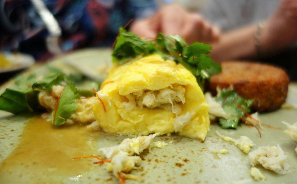 Miso Crab Omelette · 