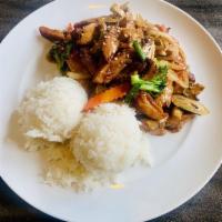 Spicy Chicken Teriyaki · 