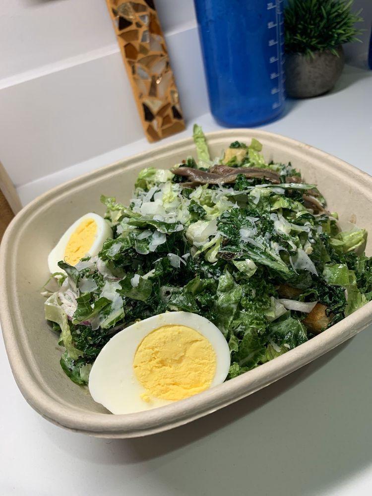 Grilled Kale Salad · 