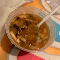 Chicken Hot and Sour Soup · 