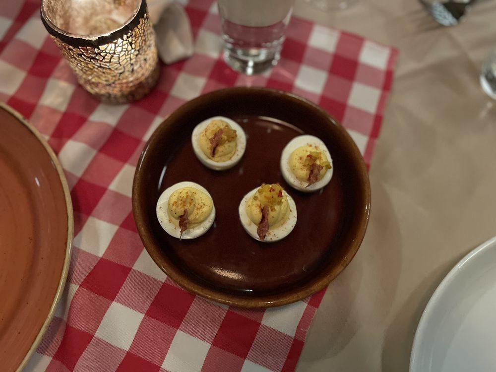 Spicy Deviled Eggs · 