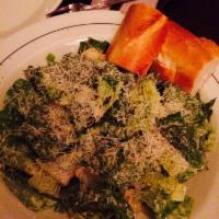 Caesar Salad · Crisp romaine, Parmesan and house-made croutons.