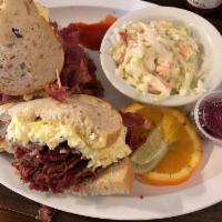 Corned Beef or Pastrami and Eggs · 