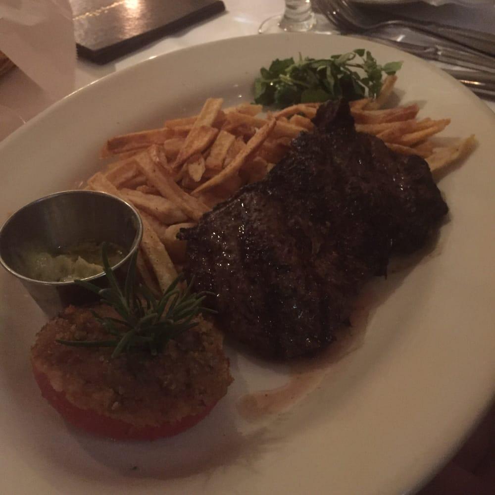 Grilled Steak Frites · 
