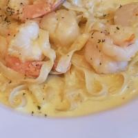 Shrimp and Scallop Pasta · 
