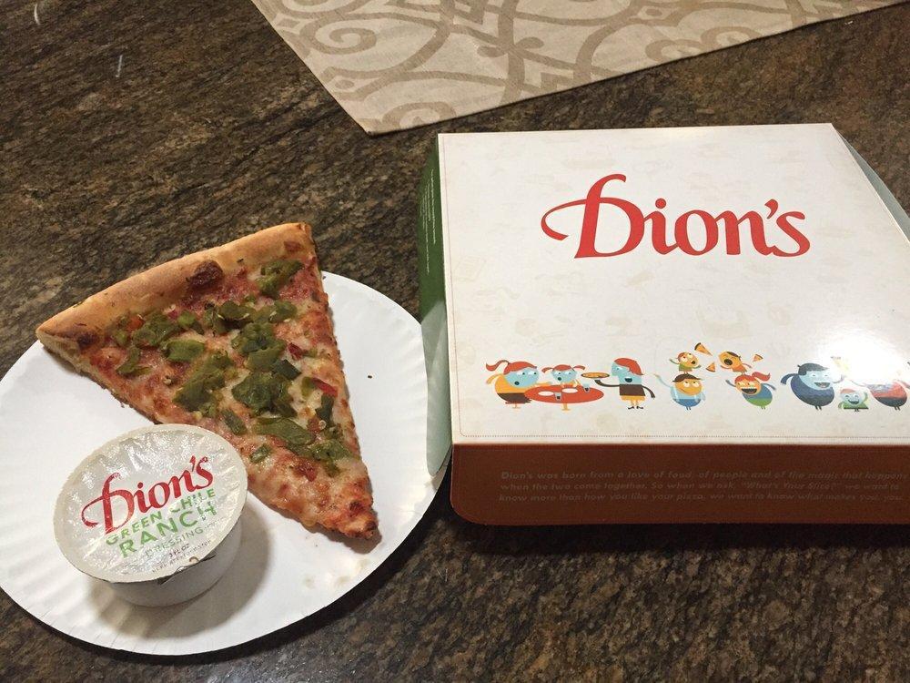 Dion's · Pizza · Sandwiches · Salad