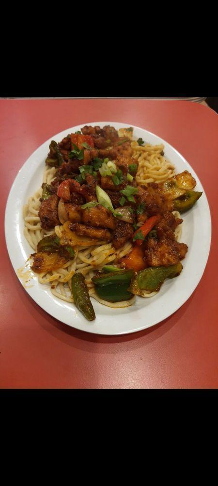 Chilli Chicken · Chicken breast meat stir-fried with sweet and tangy sauce..