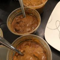 Lamb Curry · A traditional mildly spiced Indian curry with tender pieces of lamb.