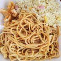Lo Mein · Shrimp, seafood or house special. Choice of egg noodle or Shanghai noodle (rice noodle).