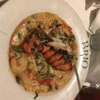 Shrimp and Lobster Risotto · 