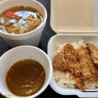 Shrimp Katsu Curry Rice · 