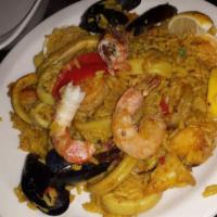 Seafood Paella · 