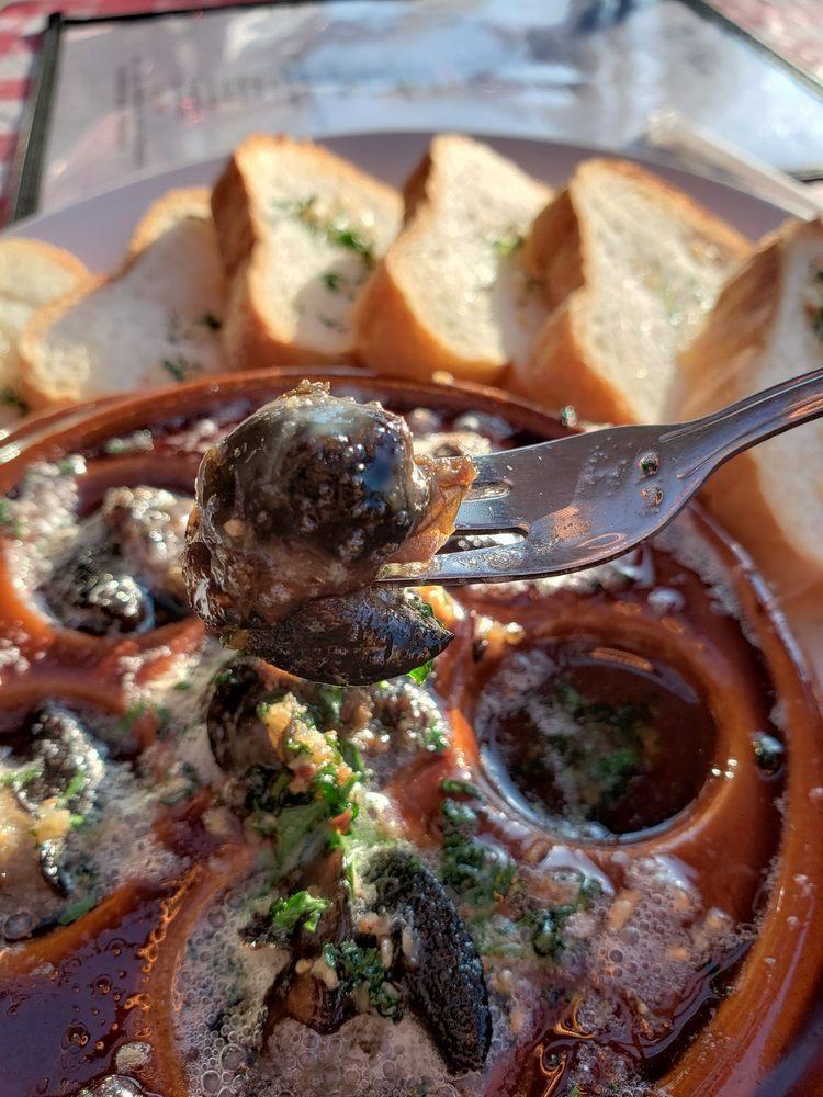 Escargots · Snails with Parsley Garlic Butter 