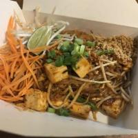 Pad Thai · Served with choice of sauce the most Thai famous dish. Stir fried thin noodle, beans sprouts...
