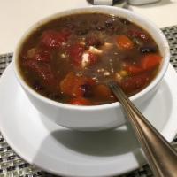 Southwest Black Bean Soup · 