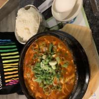 Spicy Beef Tofu Soup · 