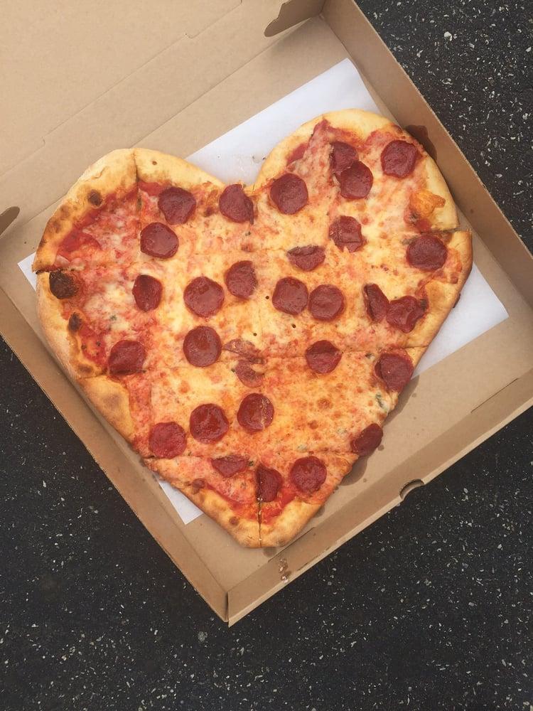 Heart Shaped Pizza · 