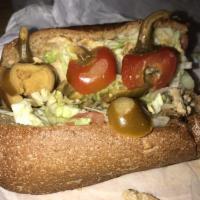 Chicken and Cheese Sub · 