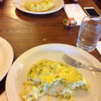 Green Chile and Cheese Omelet · 