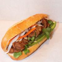 Grilled Pork Banh Mi · 