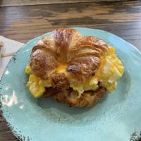 Bacon Egg and Cheese Croissant · 