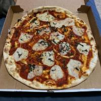 Vegan Margherita Pizza · 