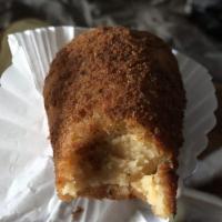Coxinha · Vegetarian. Brazilian delicacy made with natural chicken and cheese inside a fried breaded d...