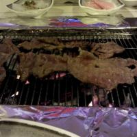Wood Charcoal Grilled Beef Tongue · 