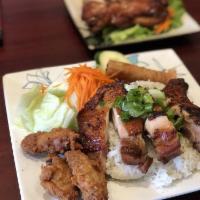 BBQ Meat & Imperial Roll Vermicelli · 